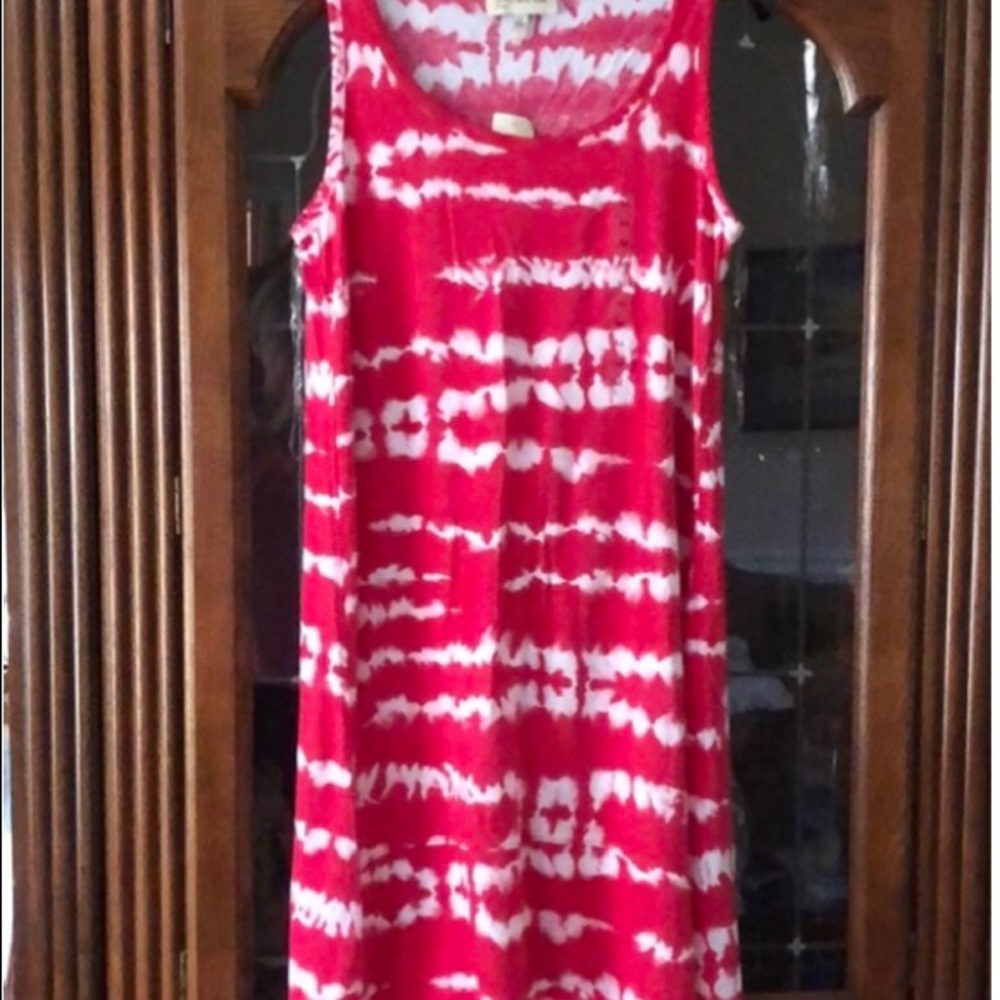 Jones New York Sport High Low Tye Dye Dress